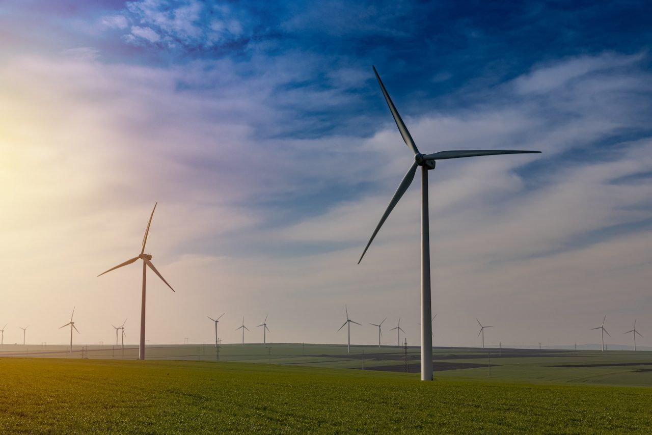 Green energy concept with monitoring technology
