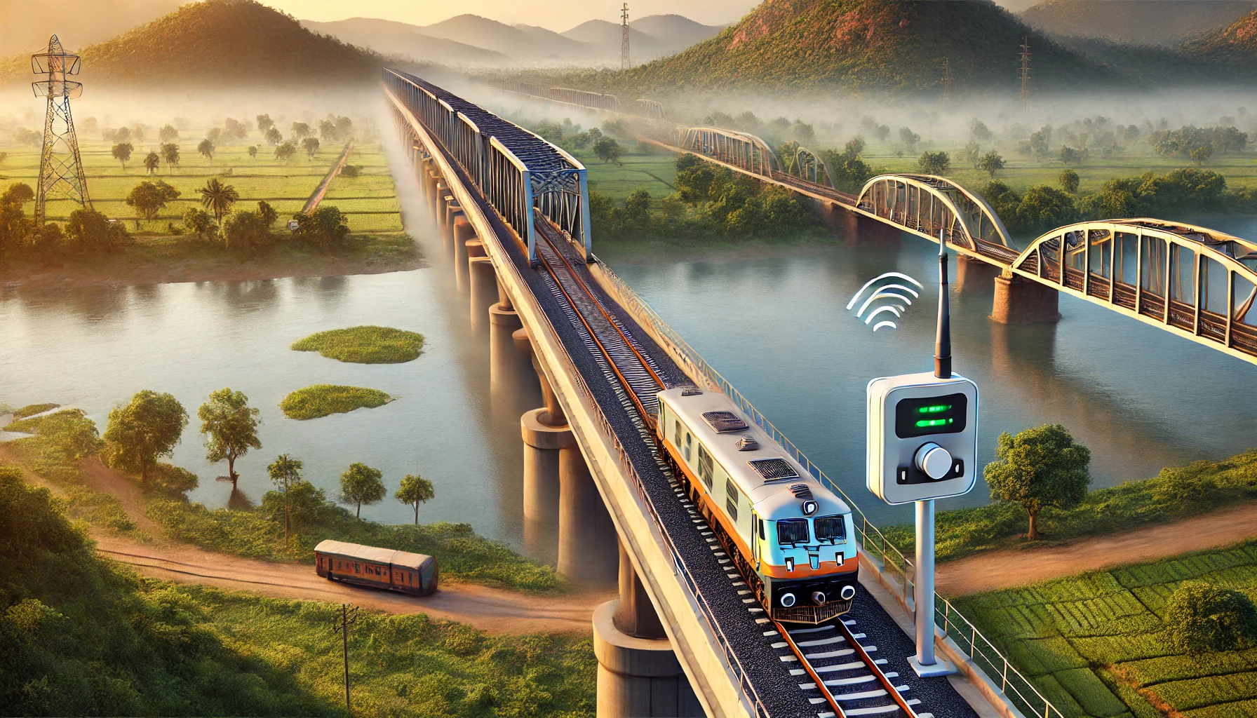 Train Detetction And Alarm System
