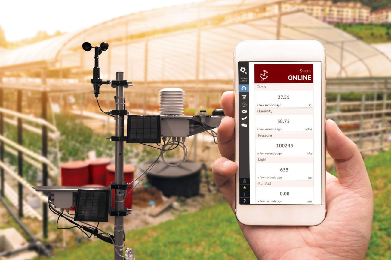 Weather and environment monitoring station